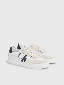 Кеды Calvin Klein Classic Cupsole Laceup Mix Lth модель YW0YW01057-YBR Фото