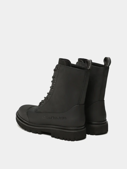 Жіночі Черевики Calvin Klein Chunky Combat Laceup Boot Rub фото 2