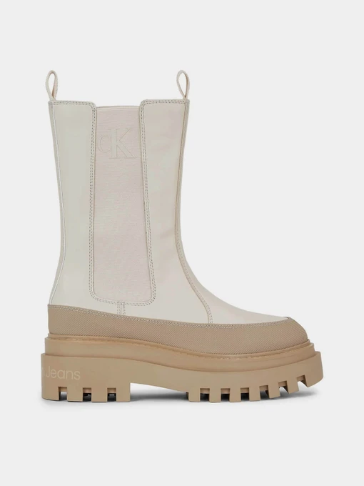 Черевики та чоботи Calvin Klein Flatform Chelsea Boot Lth Wn модель YW0YW01111-0F7 Фото
