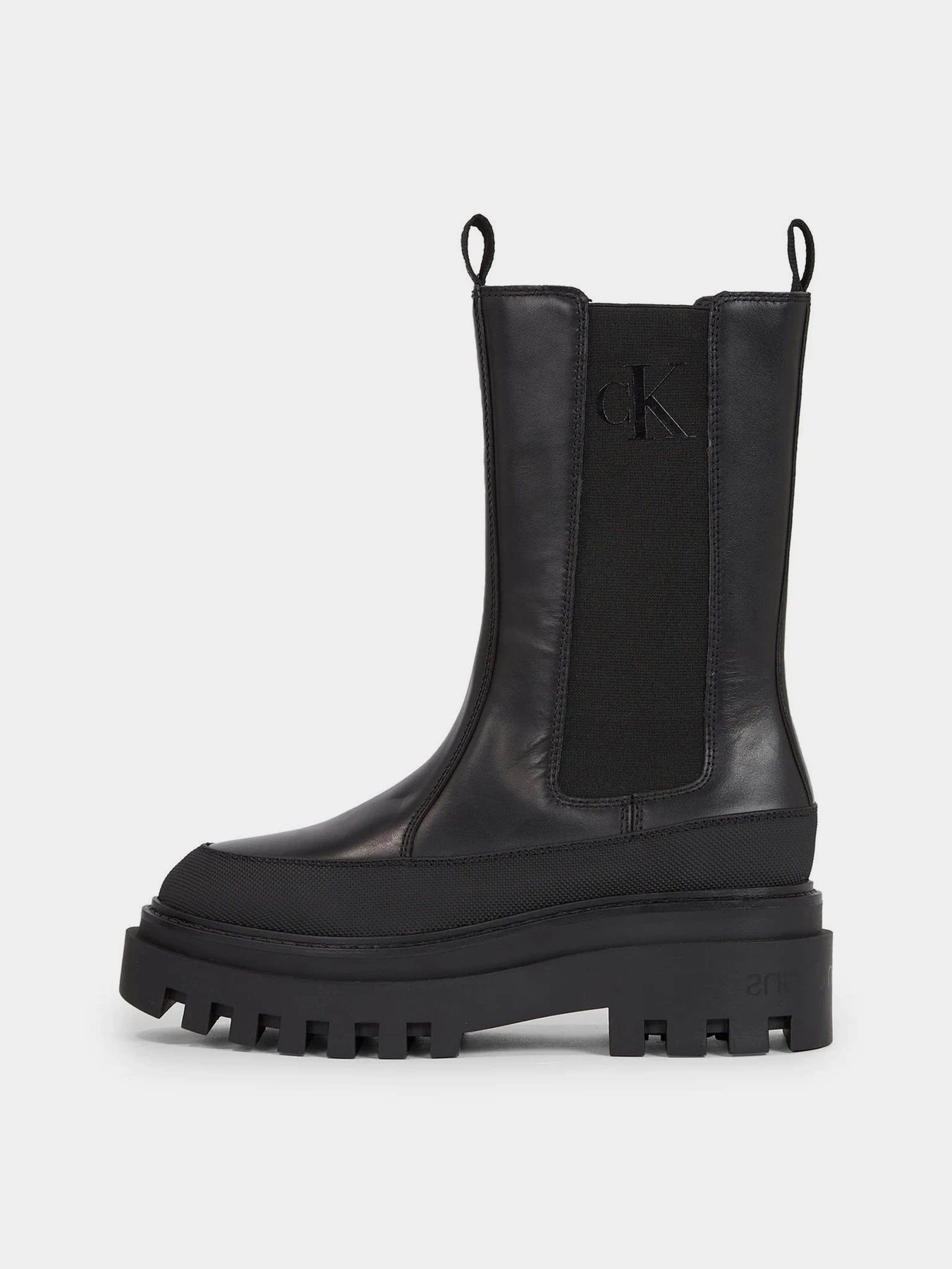 Черевики та чоботи Calvin Klein Leather Platform Chelsea Boots модель YW0YW01111-0GT Черевики та чоботи Calvin Klein Leather Platform Chelsea Boots модель YW0YW01111-0GT Фото