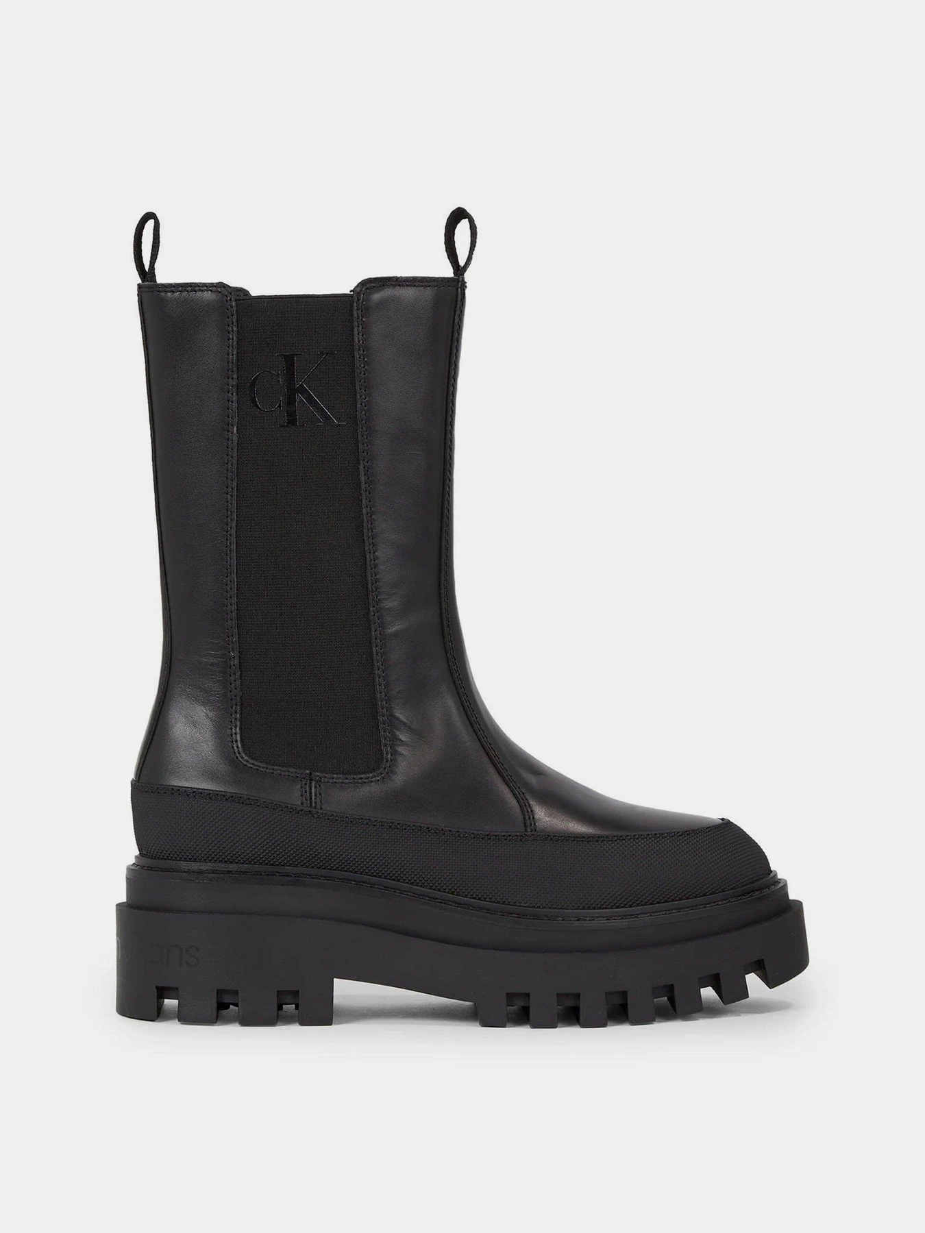 Черевики та чоботи Calvin Klein Leather Platform Chelsea Boots модель YW0YW01111-0GT Черевики та чоботи Calvin Klein Leather Platform Chelsea Boots модель YW0YW01111-0GT Фото