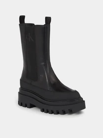 Черевики та чоботи Calvin Klein Leather Platform Chelsea Boots модель YW0YW01111-0GT Фото