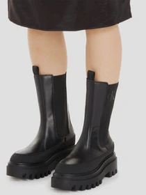 Черевики та чоботи Calvin Klein Leather Platform Chelsea Boots модель YW0YW01111-0GT Фото