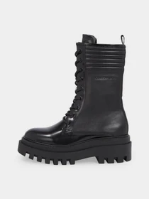 Ботинки и сапоги Calvin Klein Leather Platform Boots модель YW0YW01137-0GT Фото