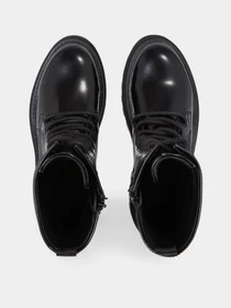 Ботинки и сапоги Calvin Klein Leather Platform Boots модель YW0YW01137-0GT Фото