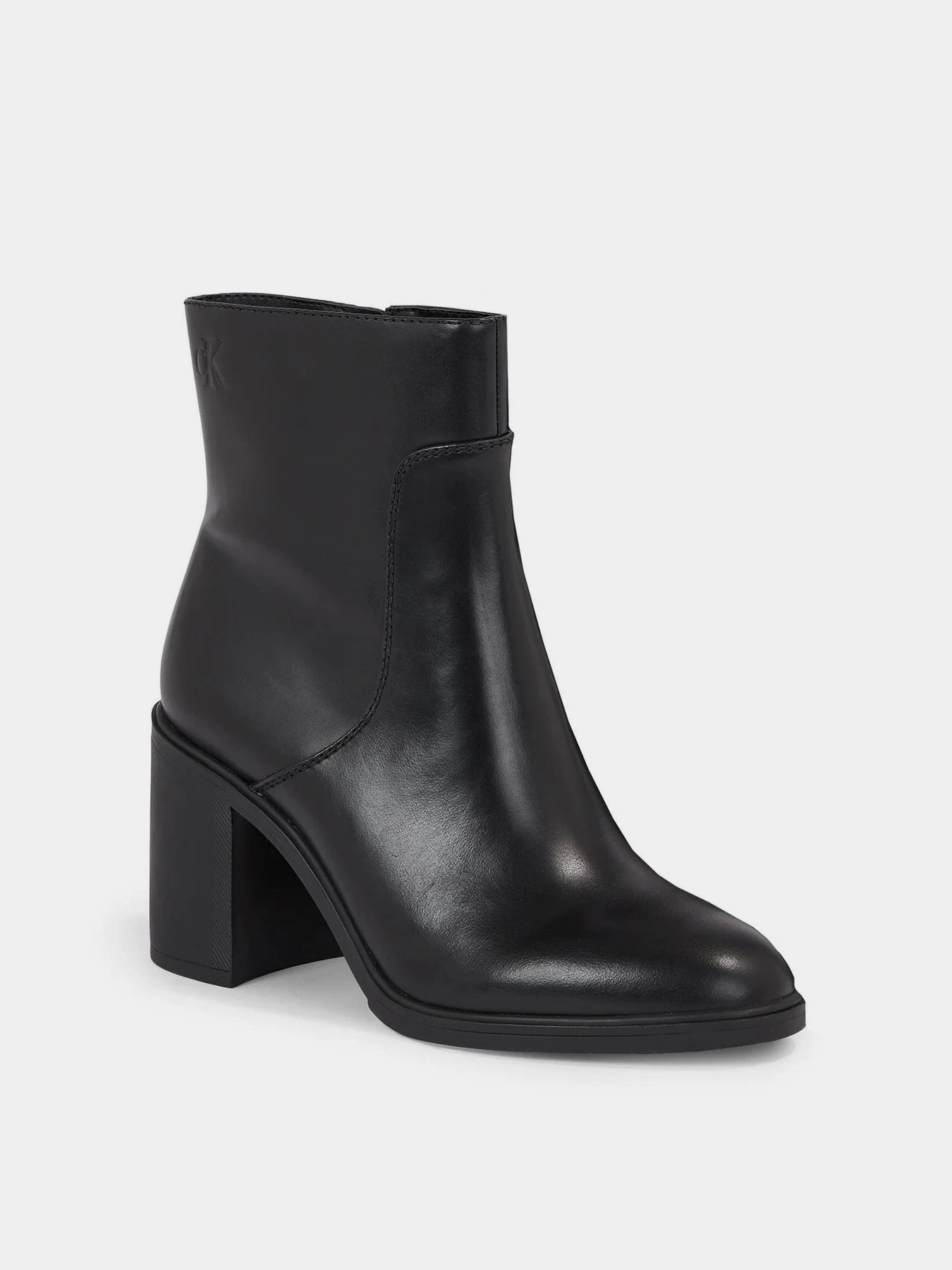 Черевики та чоботи Calvin Klein Mid Block Heel Boot Lth Wn модель YW0YW01259-0GT Черевики та чоботи Calvin Klein Mid Block Heel Boot Lth Wn модель YW0YW01259-0GT Фото