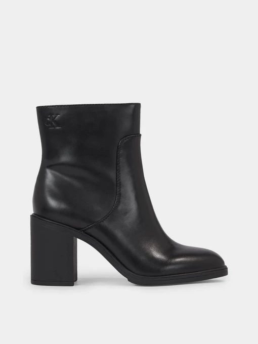 Ботинки и сапоги Calvin Klein Mid Block Heel Boot Lth Wn модель YW0YW01259-0GT Фото