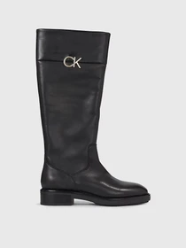 Черевики та чоботи Calvin Klein Rubber Sole Knee Boot W/Hw модель HW0HW01689-BEH Фото