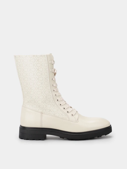 Ботинки и сапоги Calvin Klein Cleat Combat Boot - Epi Mono Mix модель HW0HW01713-ACG Фото