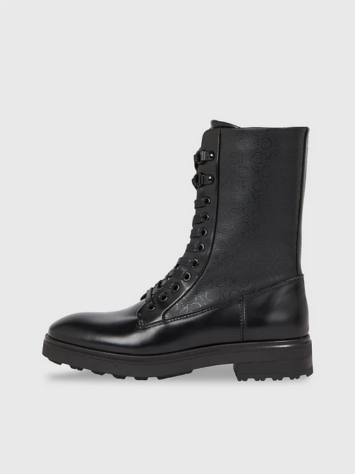 Жіночі Черевики Calvin Klein Cleat Combat Boot - Epi Mono Mix фото 2