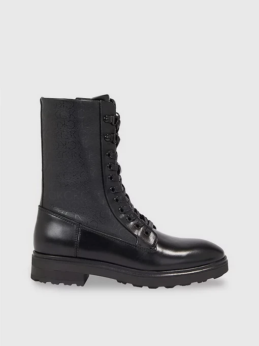 Ботинки и сапоги Calvin Klein Cleat Combat Boot - Epi Mono Mix модель HW0HW01713-BEH Фото
