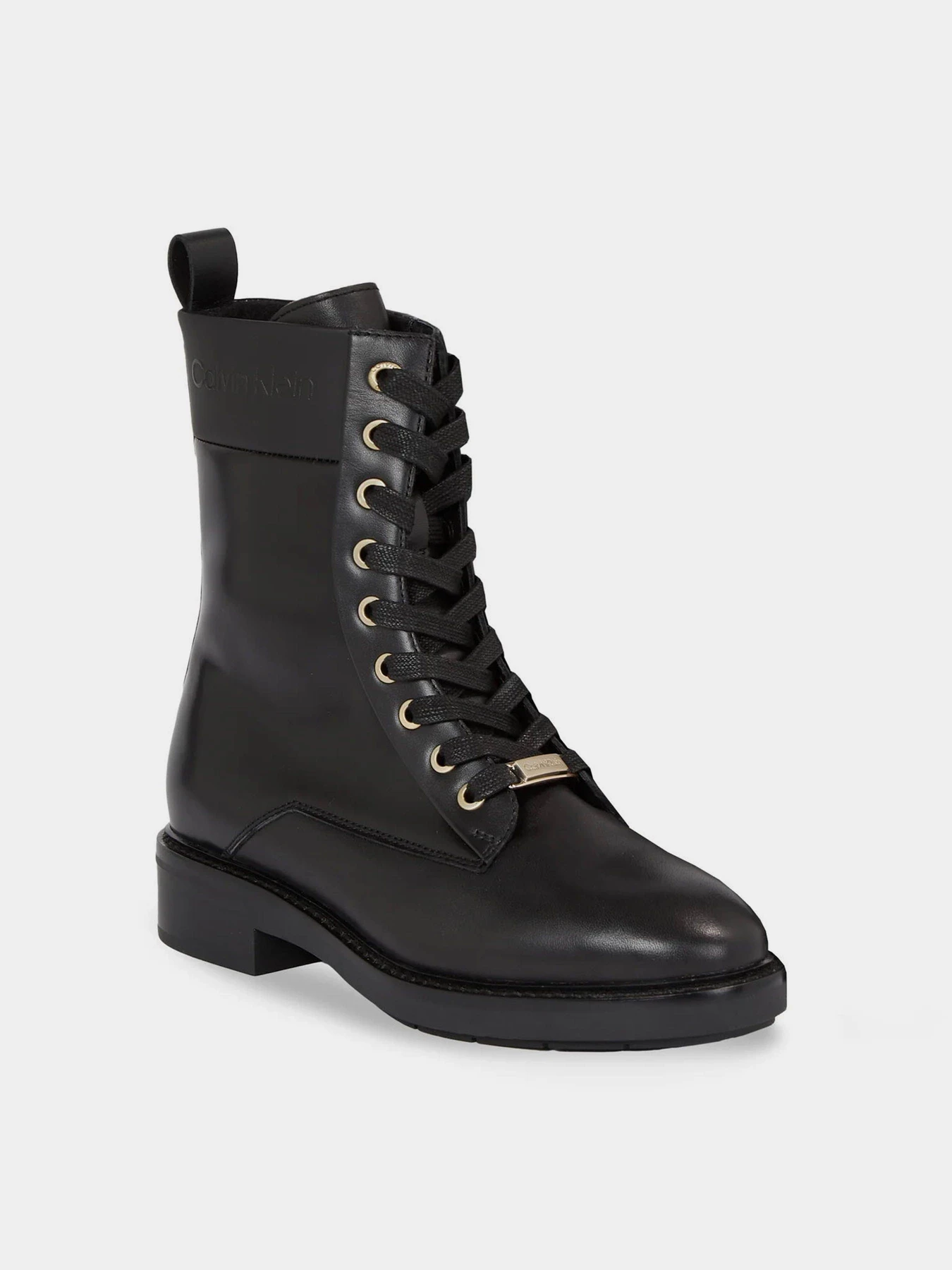 Черевики та чоботи Calvin Klein Rubber Sole Combat Boot Lg Wl модель HW0HW01715-BEH Фото