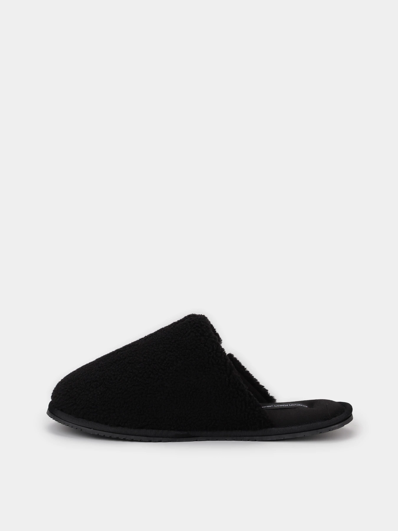 Тапки Calvin Klein Faux Shearling Slippers модель YW0YW01148-0GX Тапки Calvin Klein Faux Shearling Slippers модель YW0YW01148-0GX Фото