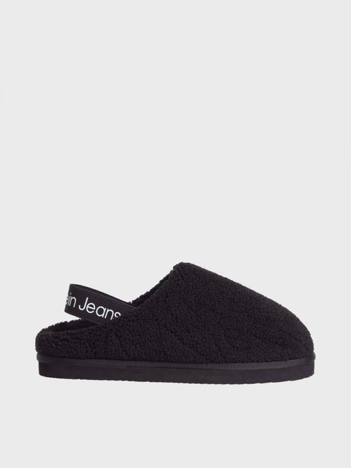 Тапки Calvin Klein Faux Shearling Slippers модель YW0YW01157-BEH Фото