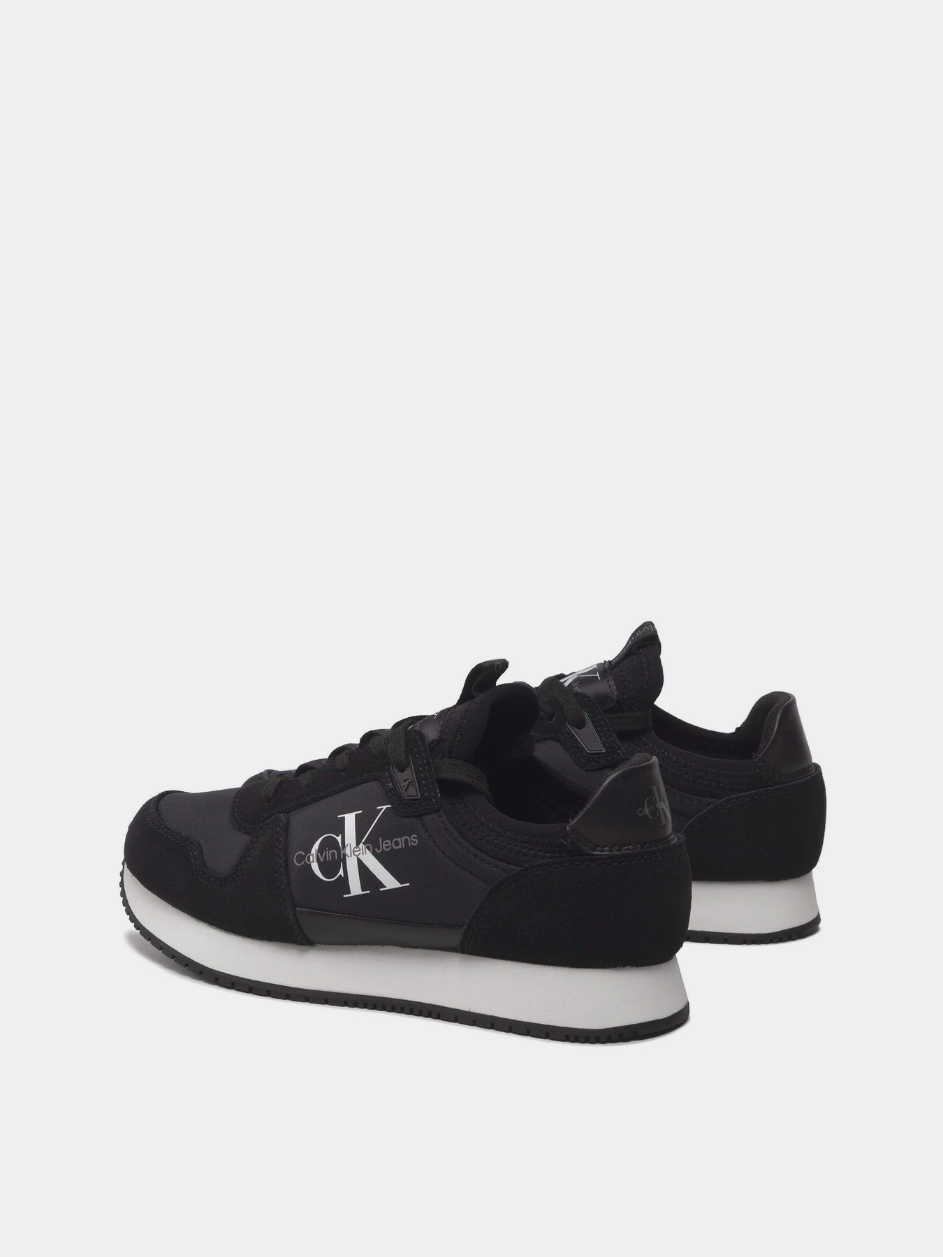 Кроссовки Calvin Klein Runner Sock Laceup Ny-Lth W модель YW0YW00840-01H Фото