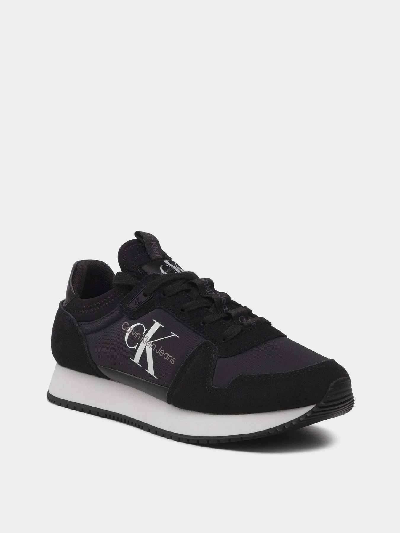 Кроссовки Calvin Klein Runner Sock Laceup Ny-Lth W модель YW0YW00840-01H Фото