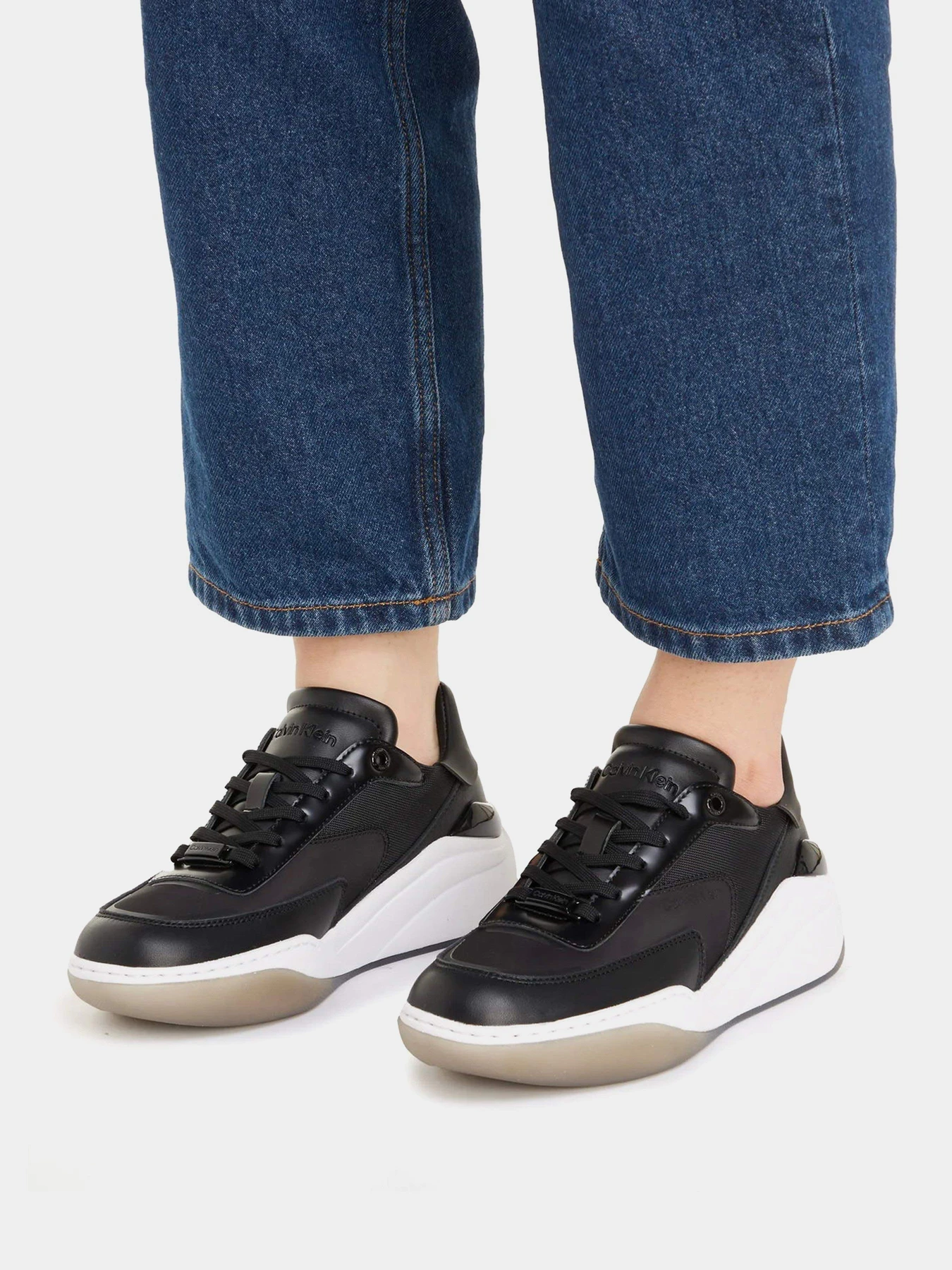 Кросівки Calvin Klein Cloud Wedge Lace Up модель HW0HW01647-BEH Кросівки Calvin Klein Cloud Wedge Lace Up модель HW0HW01647-BEH Фото