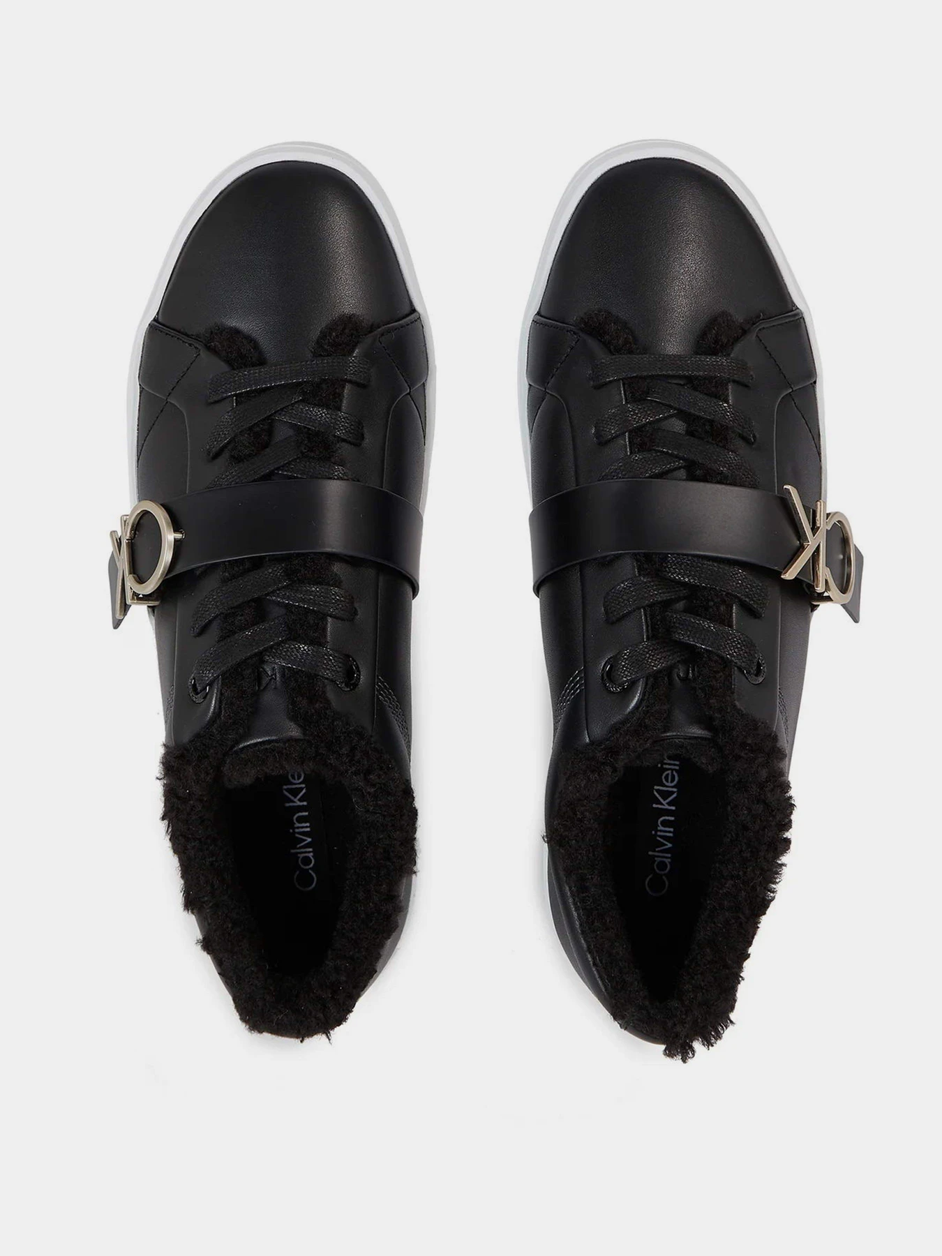 Кеды Calvin Klein Flatform Cupsole Lace Up W/Hw Wl модель HW0HW01671-BEH Кеды Calvin Klein Flatform Cupsole Lace Up W/Hw Wl модель HW0HW01671-BEH Фото