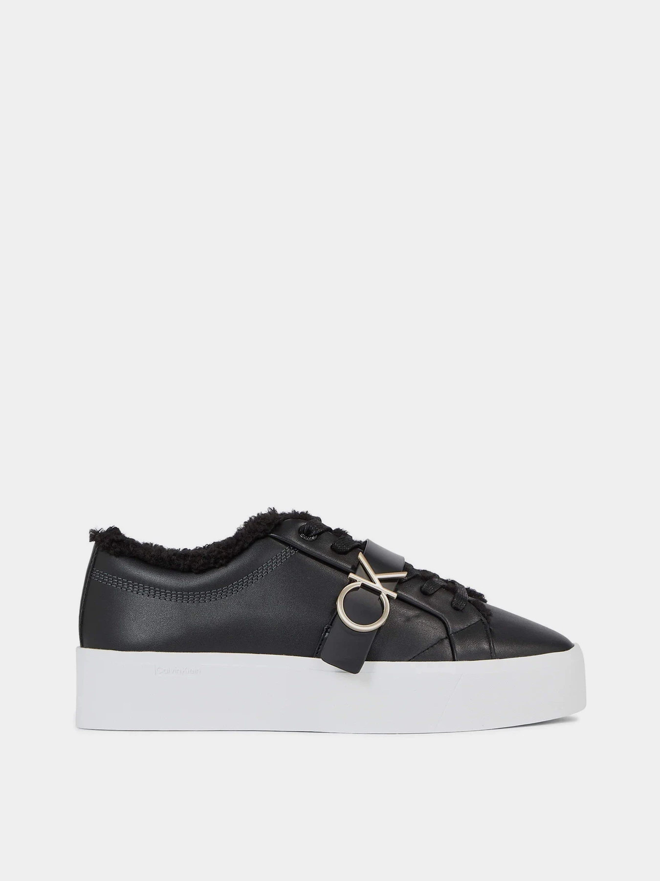 Кеды Calvin Klein Flatform Cupsole Lace Up W/Hw Wl модель HW0HW01671-BEH Кеды Calvin Klein Flatform Cupsole Lace Up W/Hw Wl модель HW0HW01671-BEH Фото
