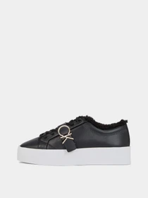 Кеды Calvin Klein Flatform Cupsole Lace Up W/Hw Wl модель HW0HW01671-BEH Фото
