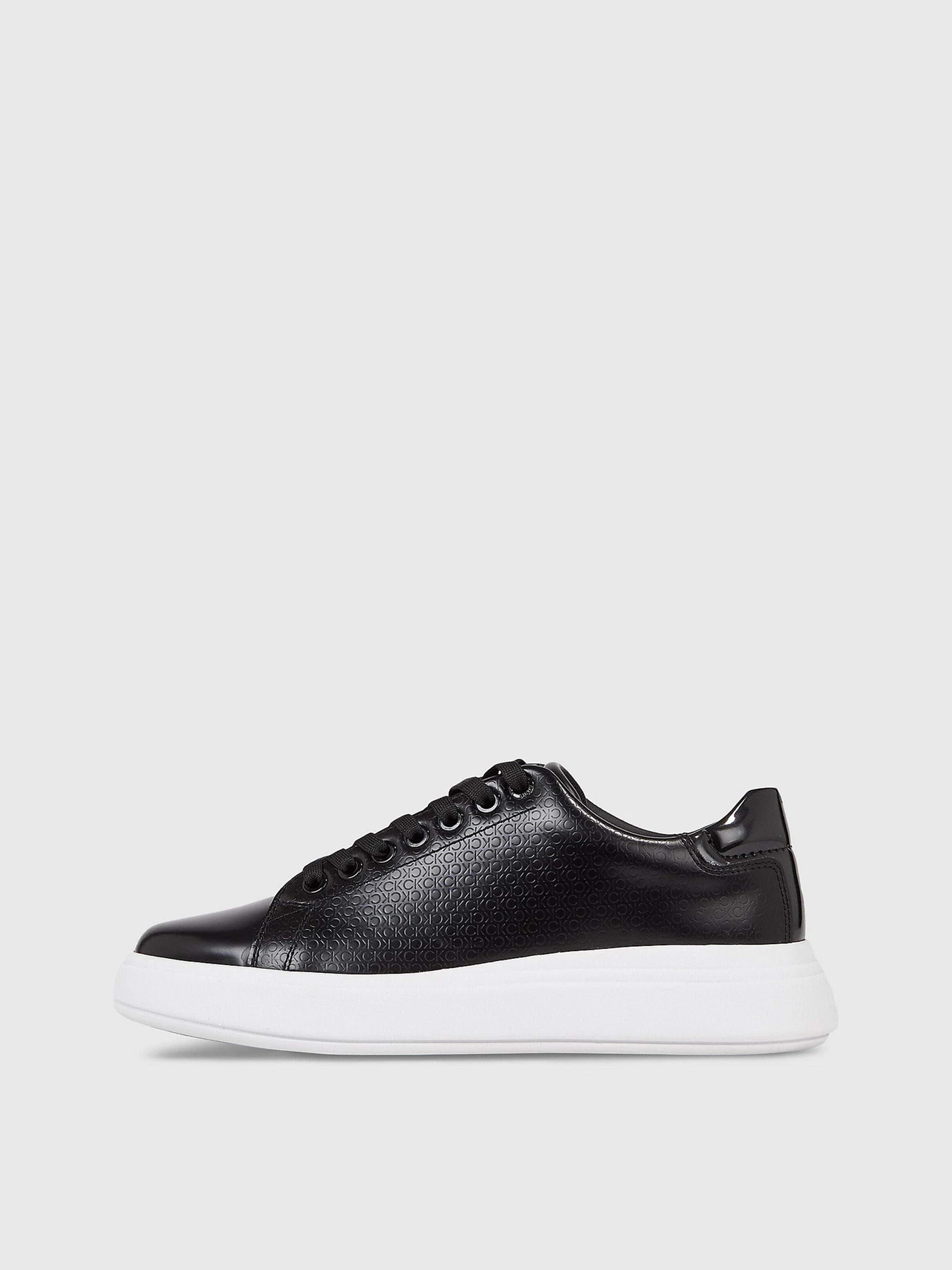 Кеди Calvin Klein Sneaker Raised Cupsole Lace Up модель HW0HW01792-0GK Кеди Calvin Klein Sneaker Raised Cupsole Lace Up модель HW0HW01792-0GK Фото