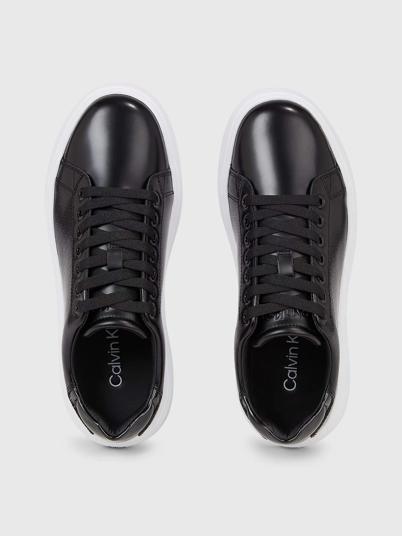 Кеди Calvin Klein Sneaker Raised Cupsole Lace Up модель HW0HW01792-0GK Кеди Calvin Klein Sneaker Raised Cupsole Lace Up модель HW0HW01792-0GK Фото