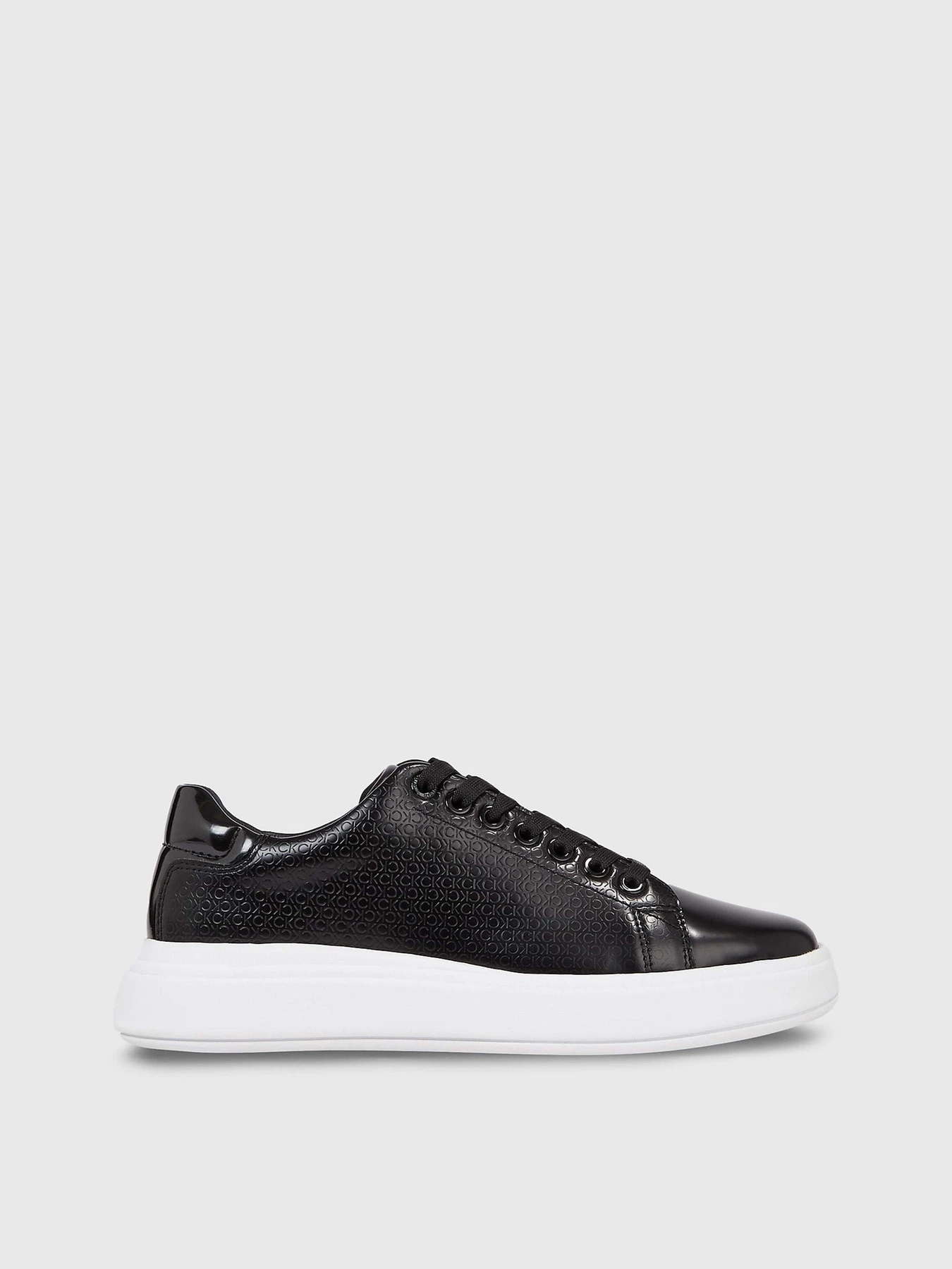 Кеди Calvin Klein Sneaker Raised Cupsole Lace Up модель HW0HW01792-0GK Кеди Calvin Klein Sneaker Raised Cupsole Lace Up модель HW0HW01792-0GK Фото