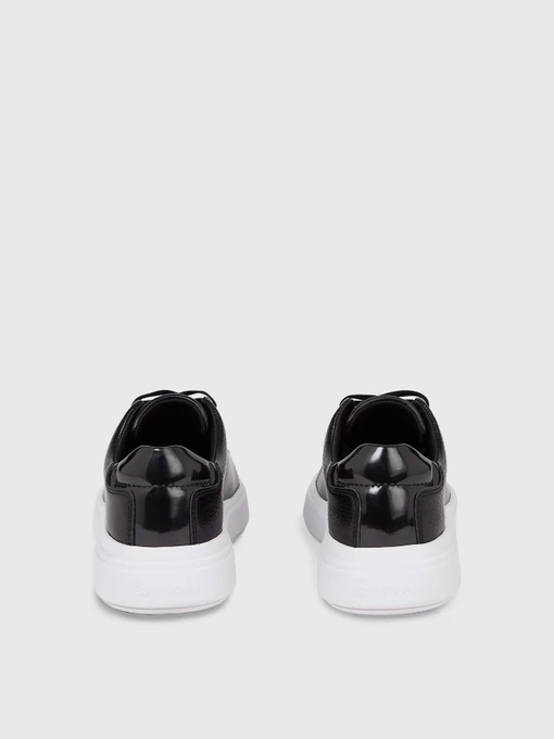 Шкіряні Жіночі Кеди низькі Calvin Klein Sneaker Raised Cupsole Lace Up фото 3