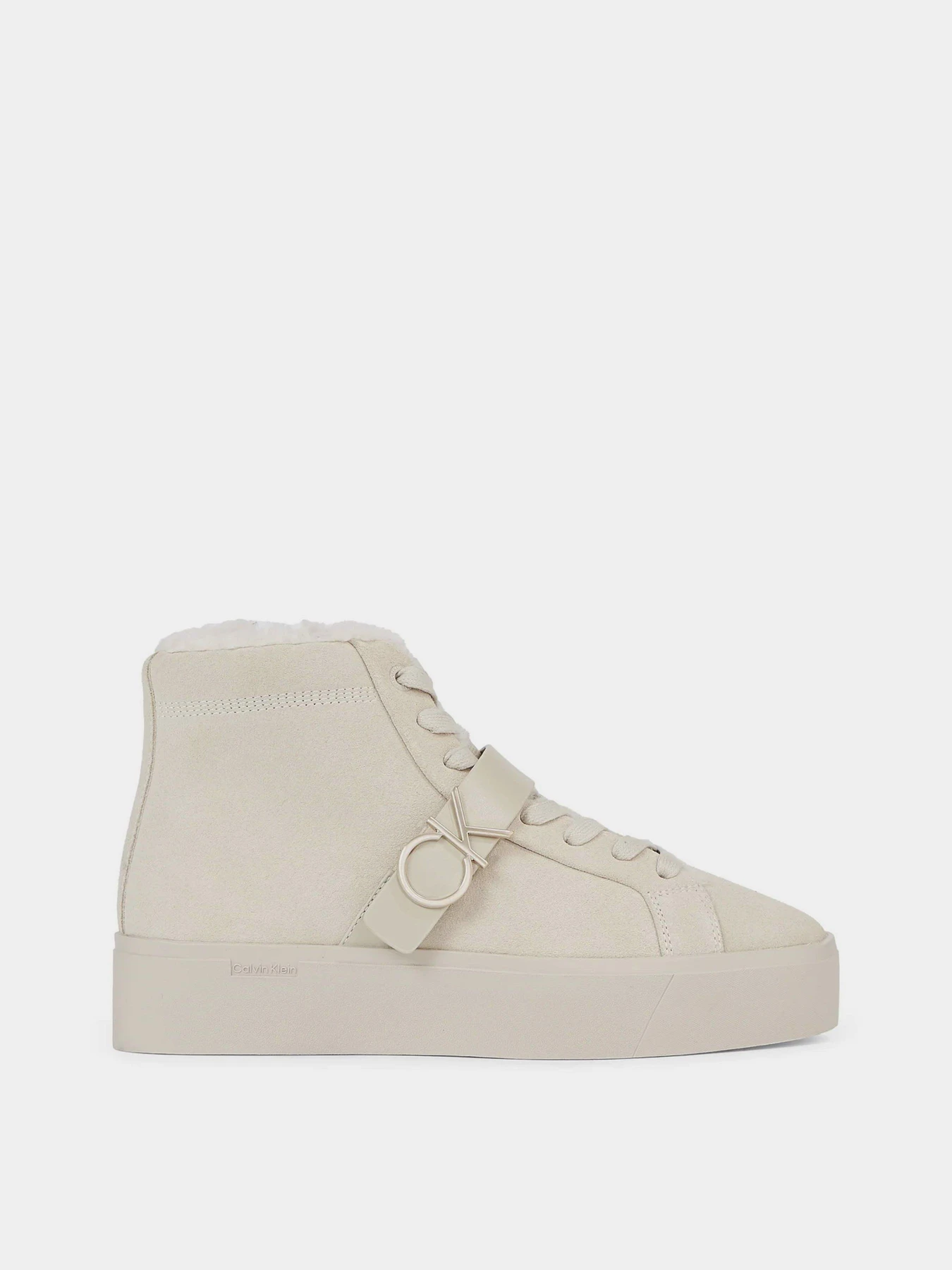 Кеды Calvin Klein Fltfrm Cupsole Ht W/Hw Sue Wl модель HW0HW01819-ABY Кеды Calvin Klein Fltfrm Cupsole Ht W/Hw Sue Wl модель HW0HW01819-ABY Фото