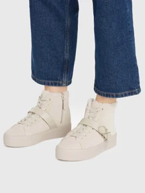 Кеды Calvin Klein Fltfrm Cupsole Ht W/Hw Sue Wl модель HW0HW01819-ABY Фото