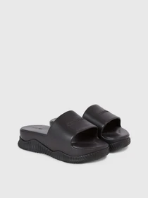Шлёпанцы Calvin Klein Texture Hybrid Slide модель HW0HW01850-BEH Фото