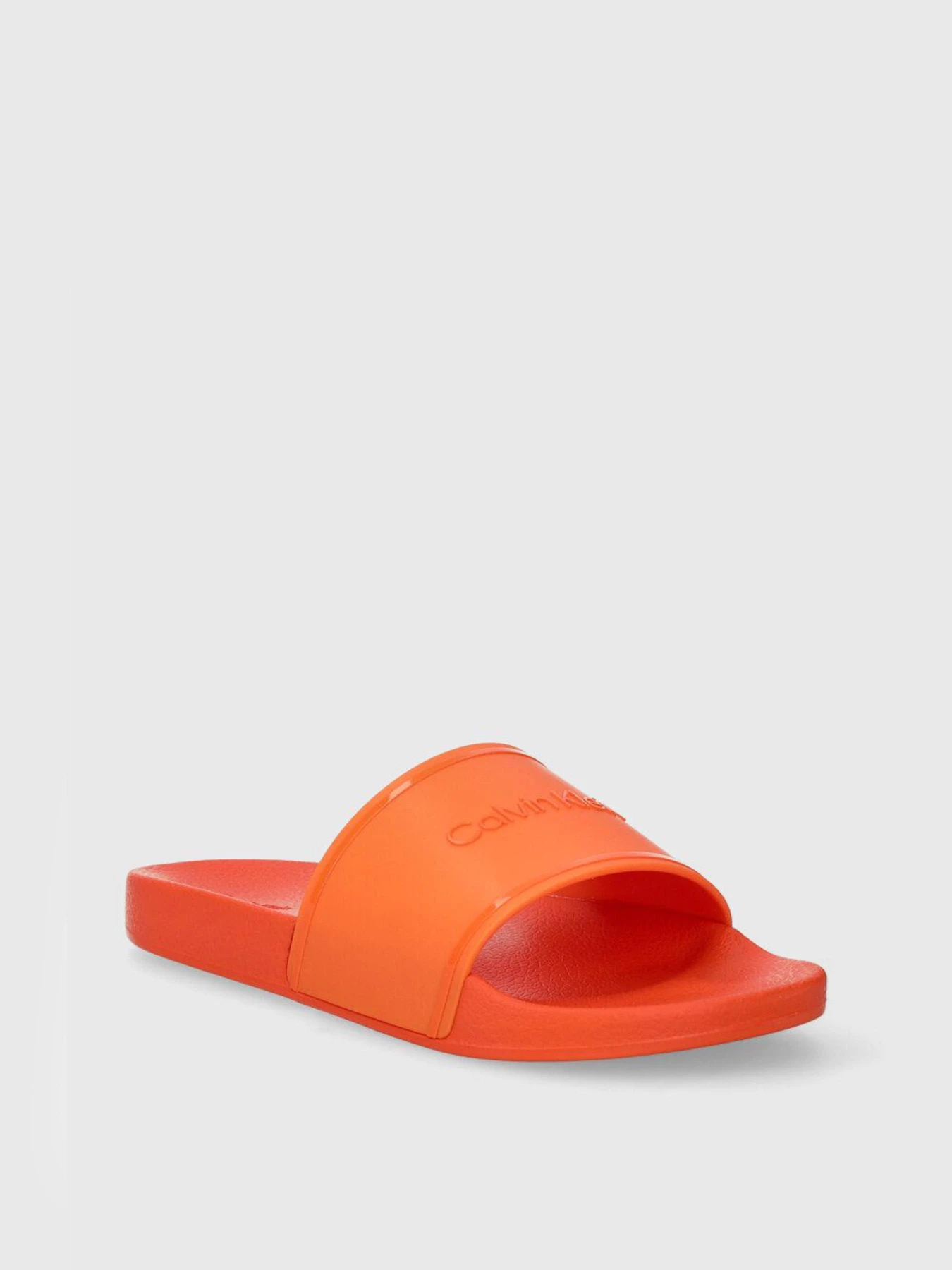 Шлёпанцы Calvin Klein Pool Slide Rubber модель HW0HW02000-XMU Фото