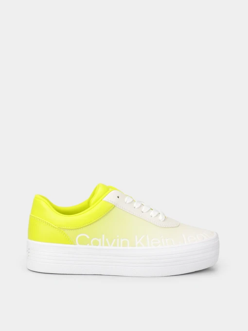 Кроссовки Calvin Klein Bold Vulc Flatf Low LTH модель YW0YW01293-0LN Фото