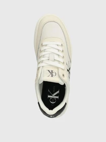 Кроссовки Calvin Klein Classic Cupsole Low Lace Lth Ml модель YW0YW01296-01W Фото