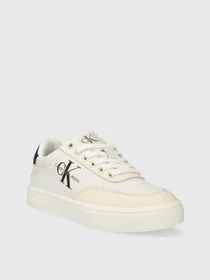 Кроссовки Calvin Klein Classic Cupsole Low Lace Lth Ml модель YW0YW01296-01W Фото