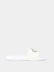 Шлёпанцы Calvin Klein Slide Monogram Co модель YW0YW00103-01W Фото