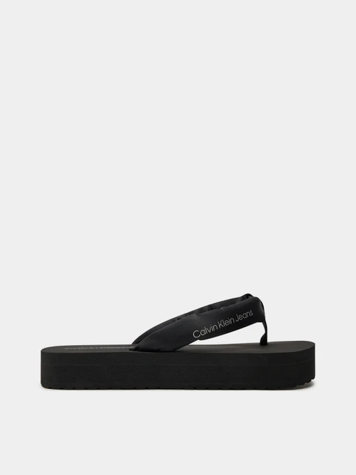 Шлёпанцы Calvin Klein Beach Sandal Flatform Padded Ny модель YW0YW01400-0GN Фото