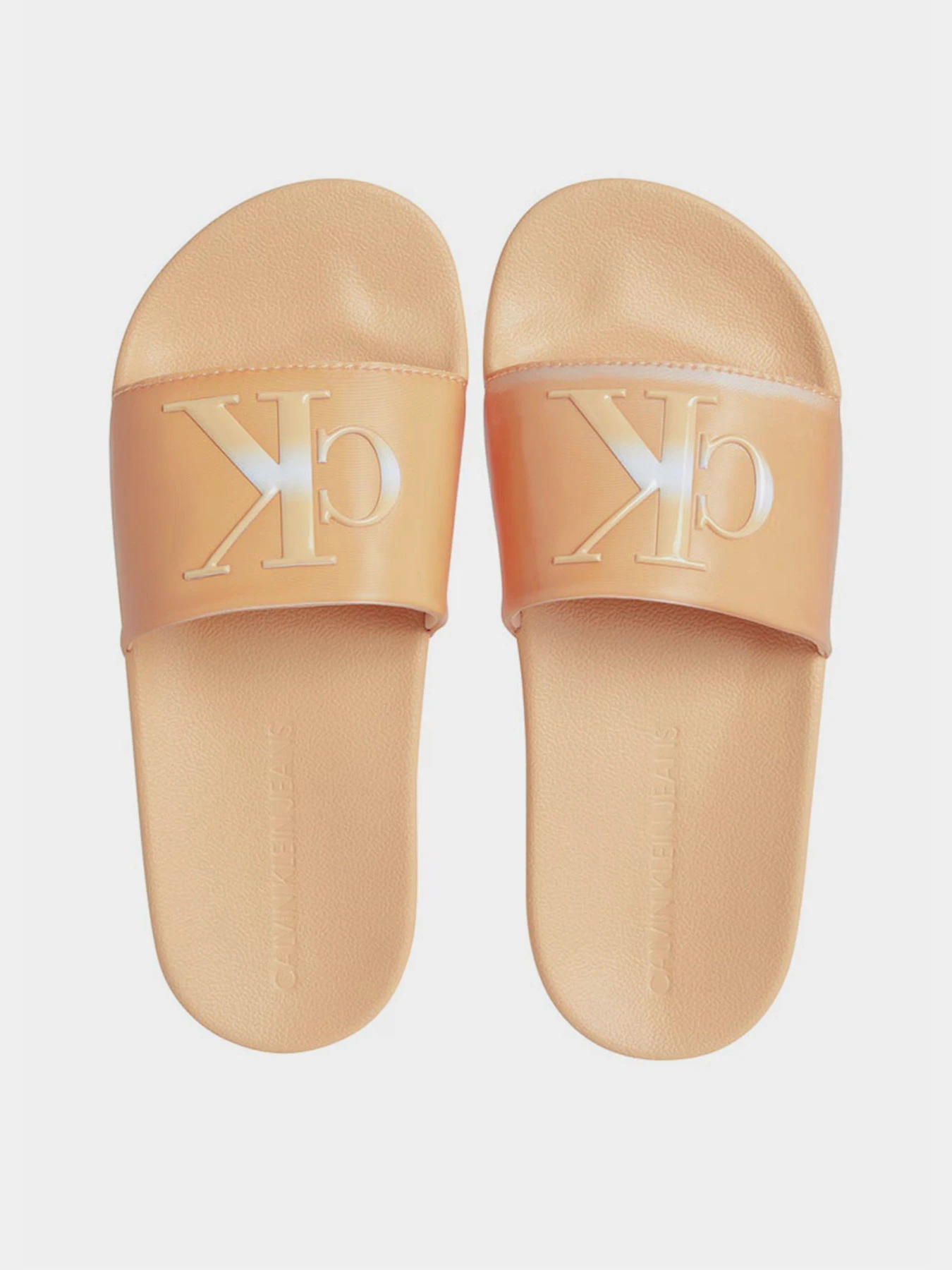 Шлёпанцы Calvin Klein Slide Tpu Jelly Mg Wn модель YW0YW01402-TNB Шлёпанцы Calvin Klein Slide Tpu Jelly Mg Wn модель YW0YW01402-TNB Фото