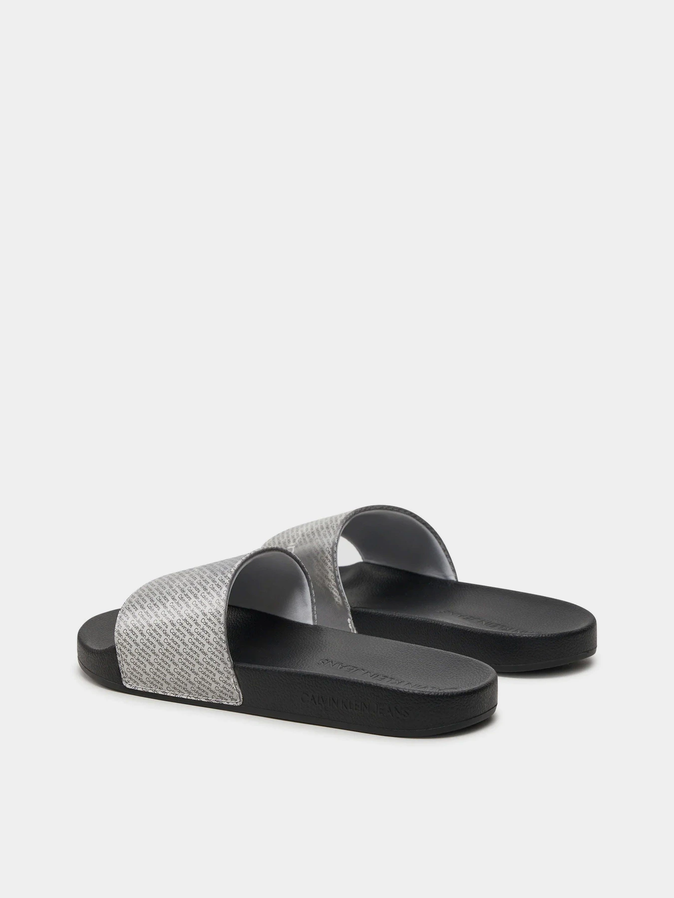Шлёпанцы Calvin Klein Slide Lenticular Ml Wn модель YW0YW01403-0GN Шлёпанцы Calvin Klein Slide Lenticular Ml Wn модель YW0YW01403-0GN Фото