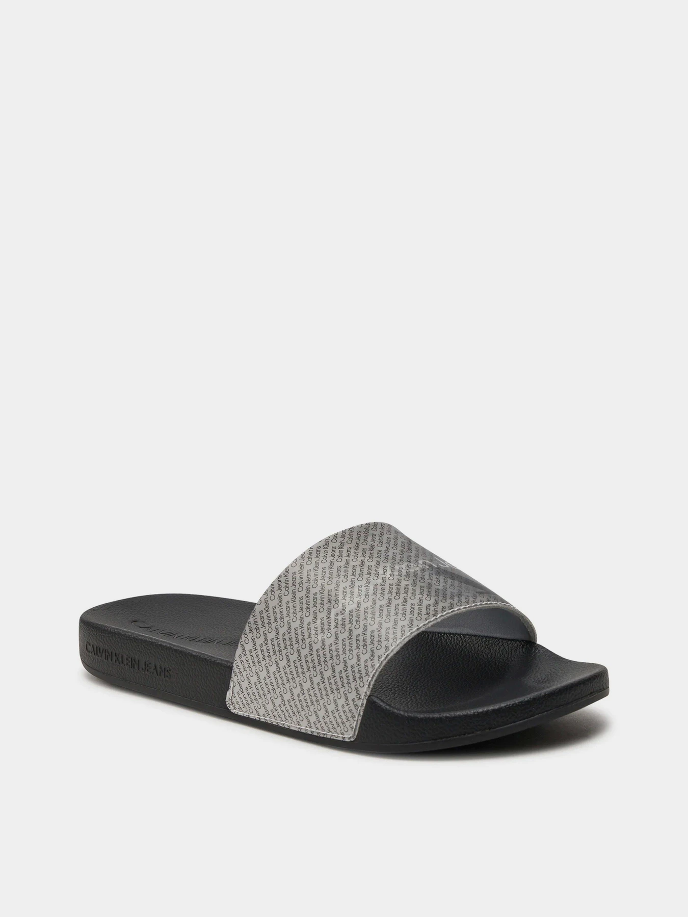 Шлёпанцы Calvin Klein Slide Lenticular Ml Wn модель YW0YW01403-0GN Шлёпанцы Calvin Klein Slide Lenticular Ml Wn модель YW0YW01403-0GN Фото