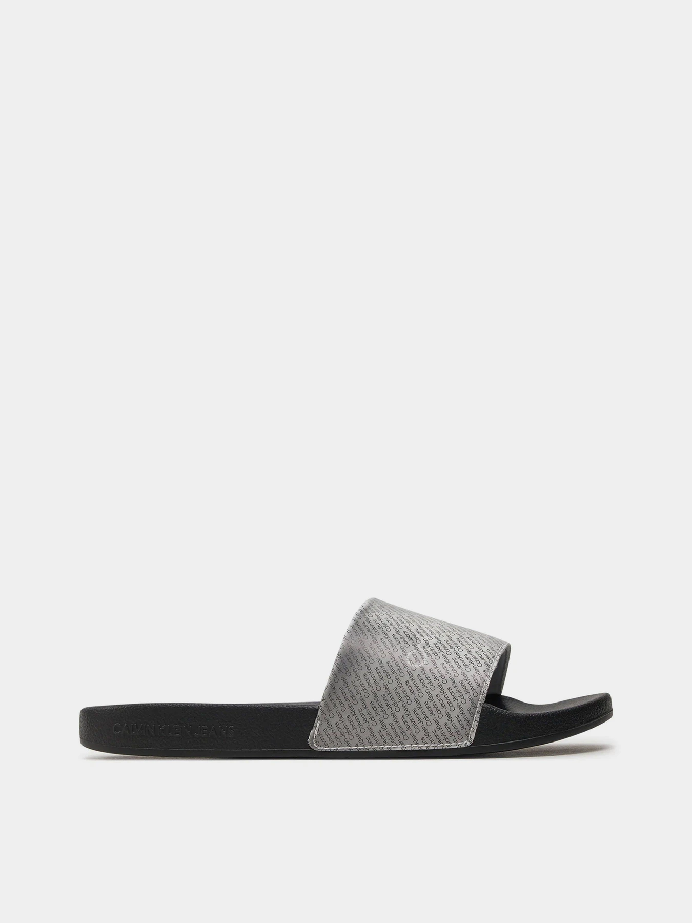 Шлёпанцы Calvin Klein Slide Lenticular Ml Wn модель YW0YW01403-0GN Шлёпанцы Calvin Klein Slide Lenticular Ml Wn модель YW0YW01403-0GN Фото