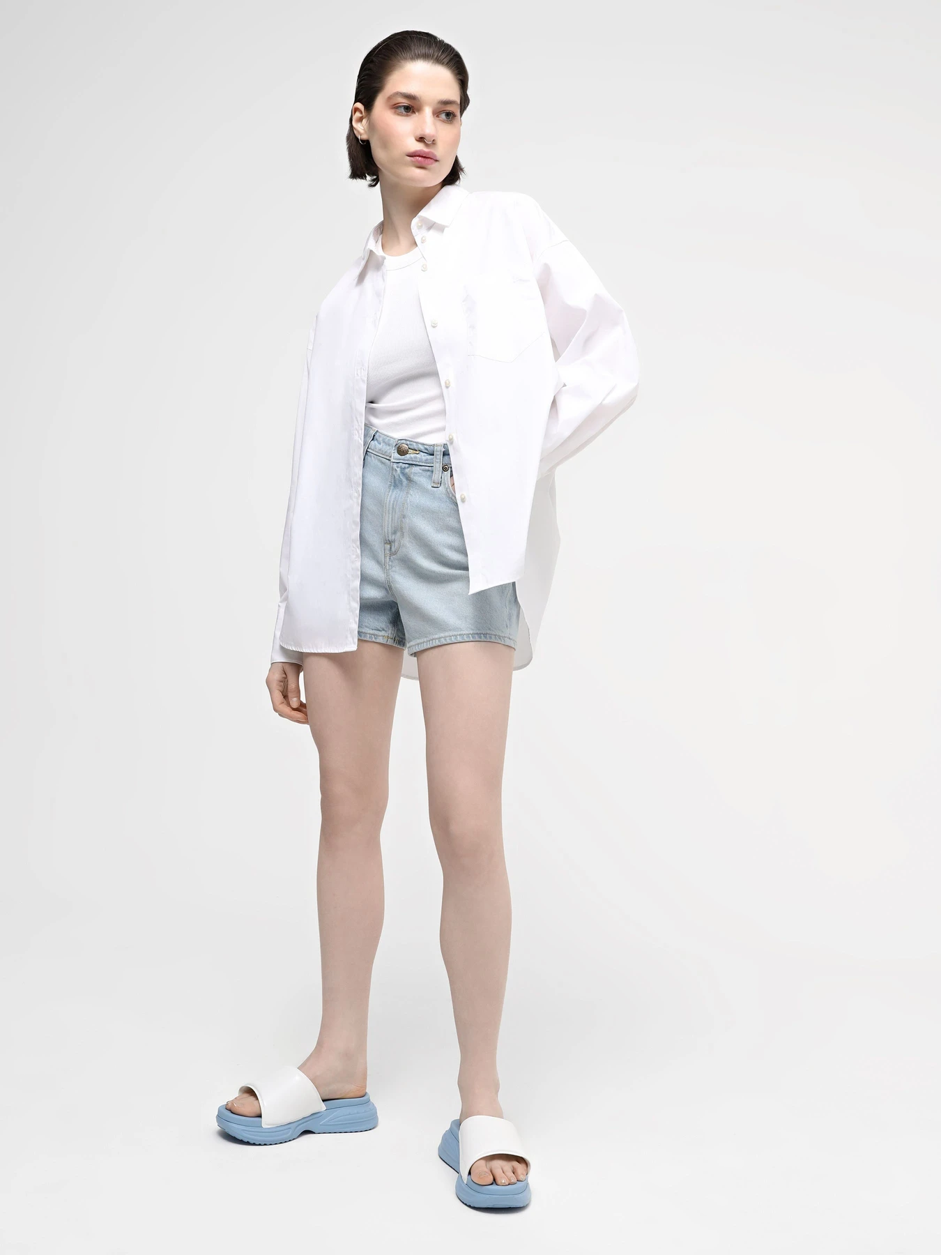 Шлёпанцы Calvin Klein Chunky модель YW0YW01404-0G2 Фото