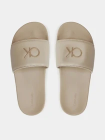 Шлёпанцы Calvin Klein Pool Slide W/Hw модель HW0HW01509-0GC Фото
