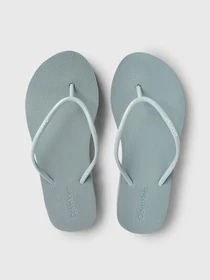 Шлёпанцы Calvin Klein Flatform Ff Deboss Logo модель HW0HW01977-MSW Фото