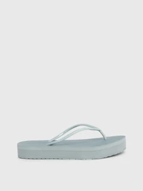 Шлёпанцы Calvin Klein Flatform Ff Deboss Logo модель HW0HW01977-MSW Фото