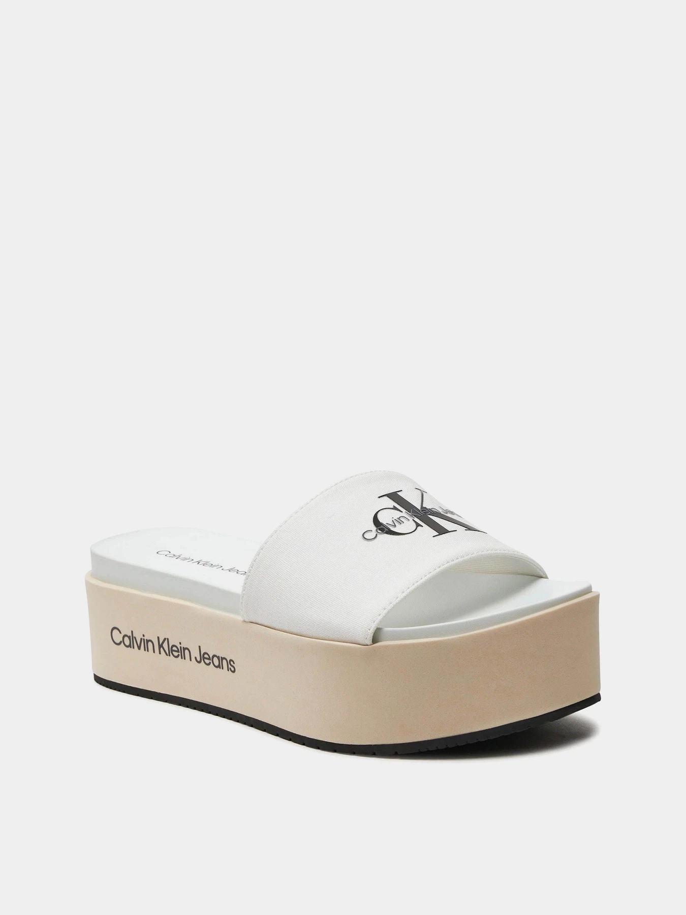 Шлёпанцы Calvin Klein Flatform Sandal Met модель YW0YW01036-0F9 Шлёпанцы Calvin Klein Flatform Sandal Met модель YW0YW01036-0F9 Фото