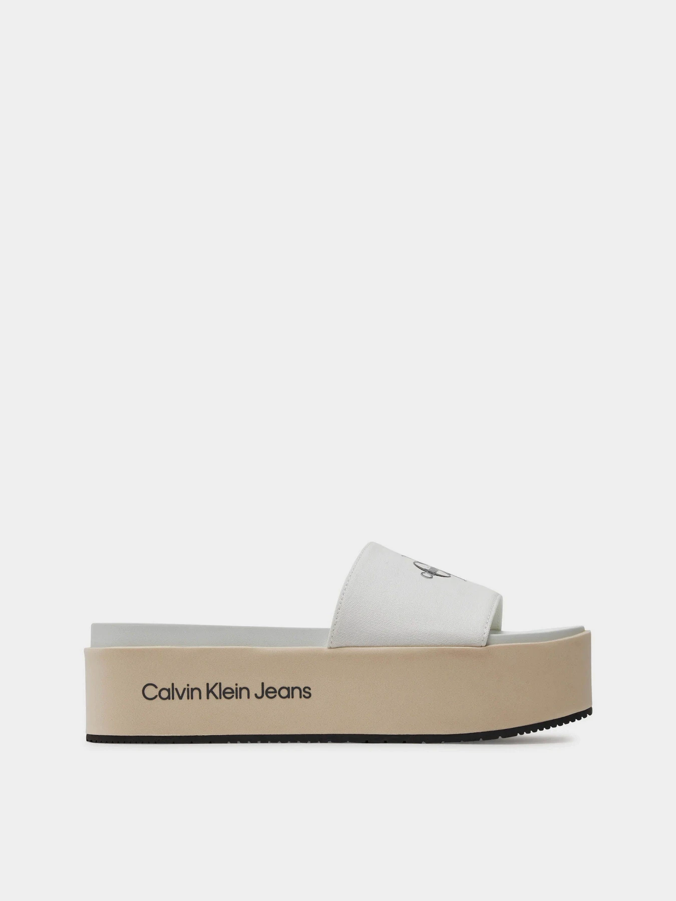 Шлёпанцы Calvin Klein Flatform Sandal Met модель YW0YW01036-0F9 Шлёпанцы Calvin Klein Flatform Sandal Met модель YW0YW01036-0F9 Фото