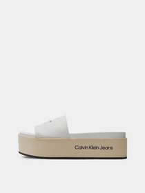 Шлёпанцы Calvin Klein Flatform Sandal Met модель YW0YW01036-0F9 Фото