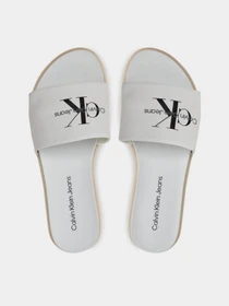 Шлёпанцы Calvin Klein Flatform Sandal Met модель YW0YW01036-0F9 Фото