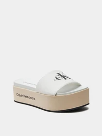 Шлёпанцы Calvin Klein Flatform Sandal Met модель YW0YW01036-0F9 Фото